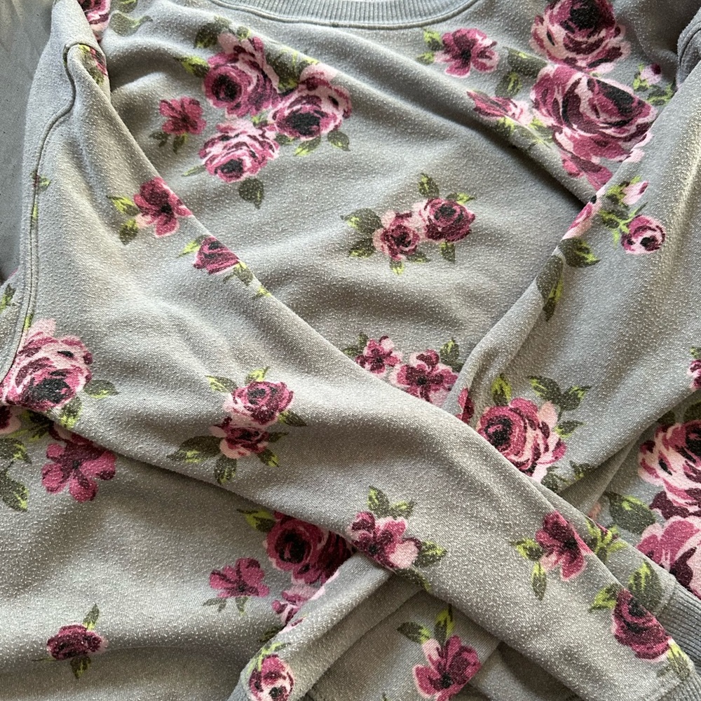 Floral Sweatshirt